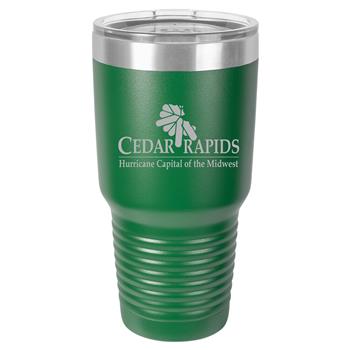 30 oz. Tumbler - CR Hurricane Capital of the Midwest 30-HURRICANECAPITAL